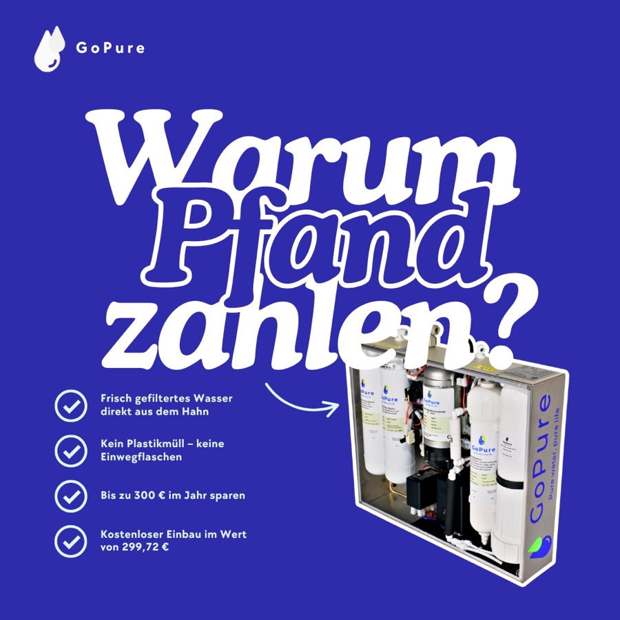 GoPure Pfand-Aktion